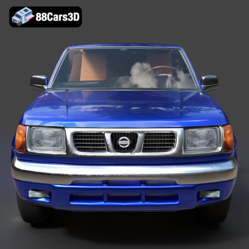 Nissan Pickup Navara Crew Cab 3D Model