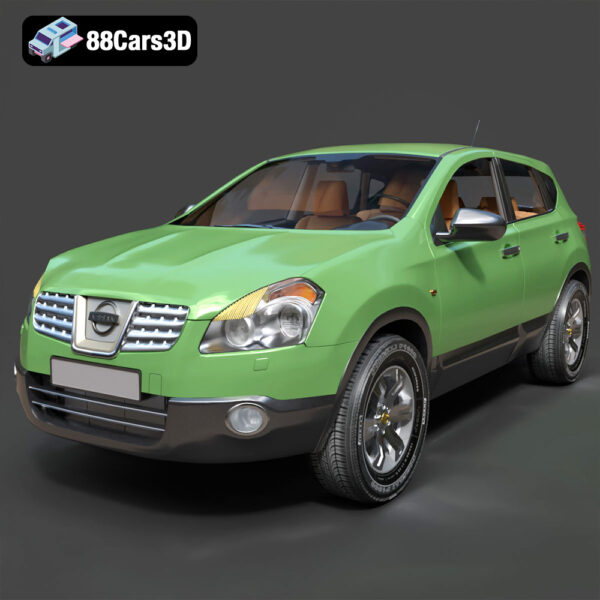 Nissan Qashqai 3D Model