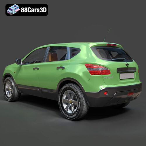 Nissan Qashqai 3D Model