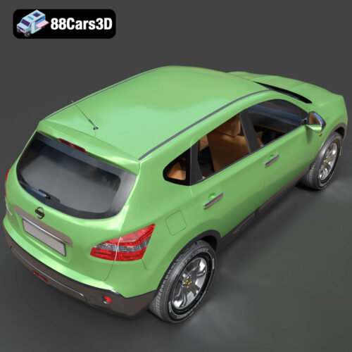 Nissan Qashqai 3D Model