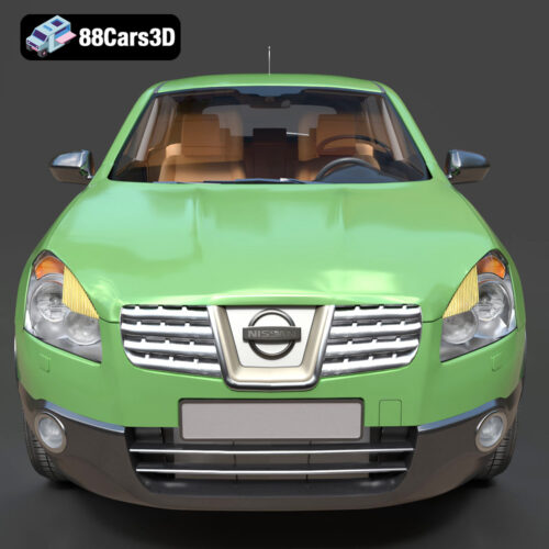 Nissan Qashqai 3D Model