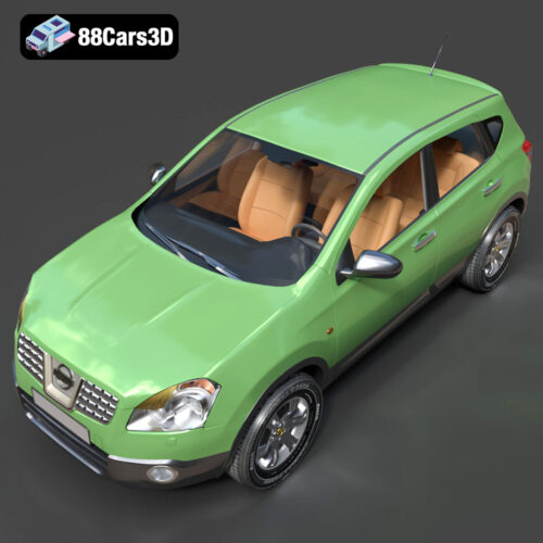 Nissan Qashqai 3D Model