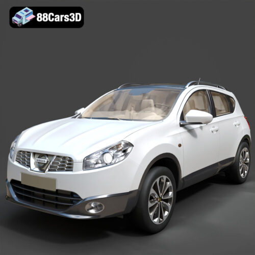 Nissan Qashqai 2009 3D Model