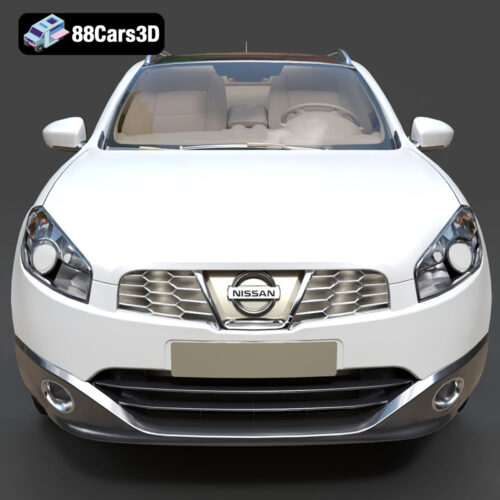 Nissan Qashqai 2009 3D Model