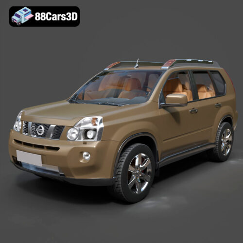 Nissan X-Trail 2007 3D Model