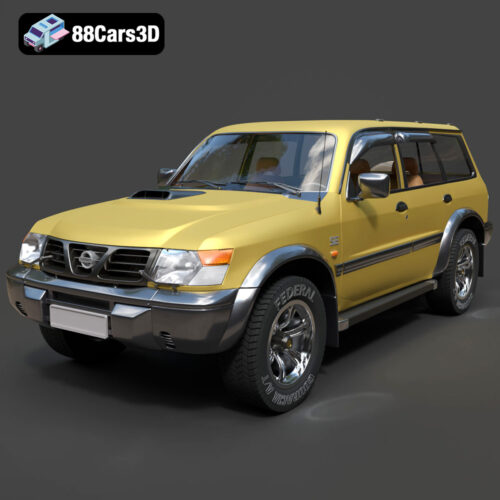 Nissan Patrol GR 3D Model