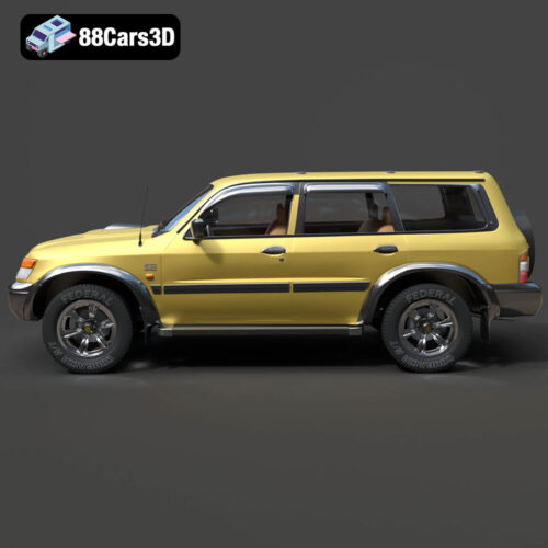 Nissan Patrol GR 3D Model