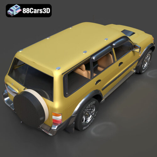 Nissan Patrol GR 3D Model