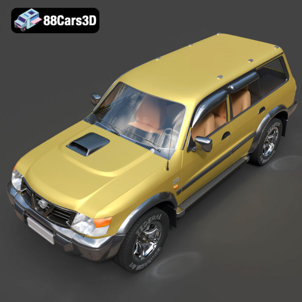 Nissan Patrol GR 3D Model