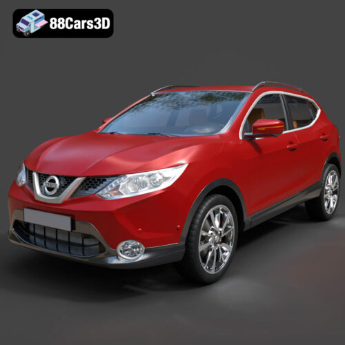 Nissan Qashqai 2014 3D Model