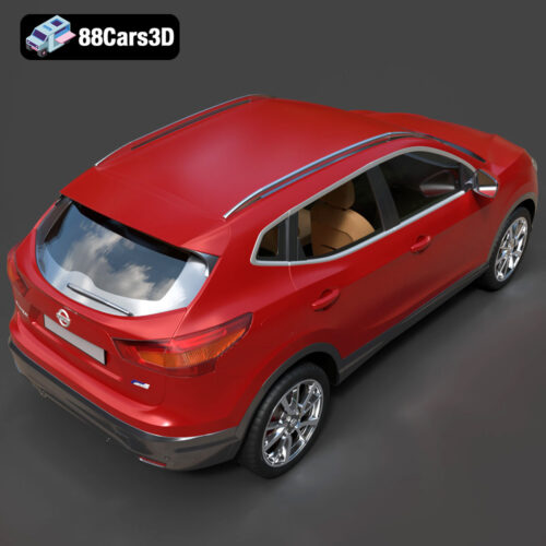 Nissan Qashqai 2014 3D Model