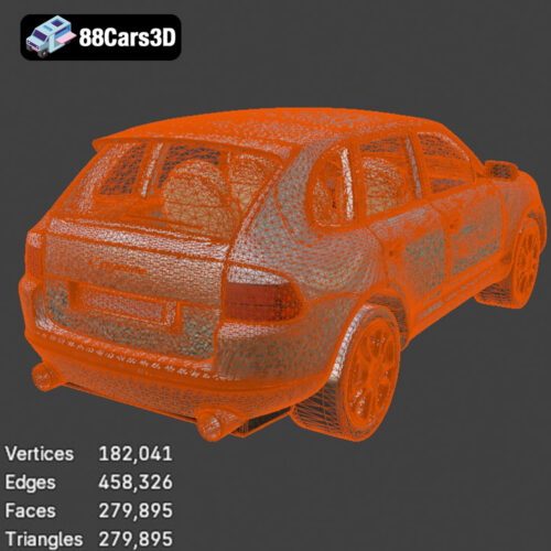 Porsche Cayenne 3D Model