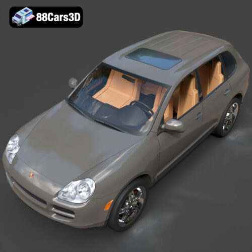 Porsche Cayenne 2002 3D Model