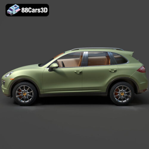 Porsche Cayenne 2010 3D Model