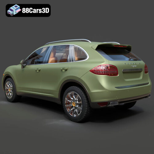 Porsche Cayenne 2010 3D Model