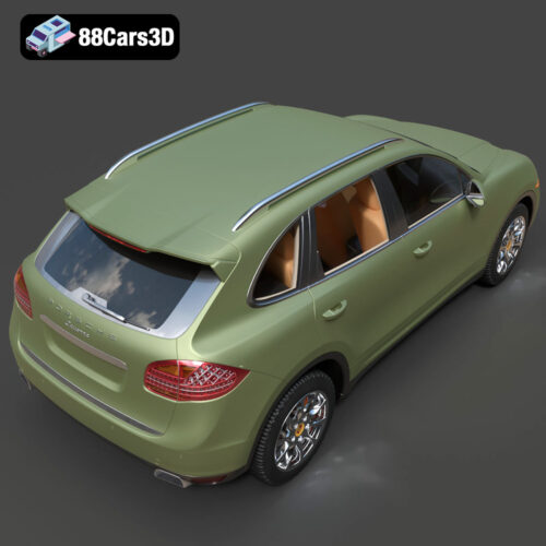 Porsche Cayenne 2010 3D Model