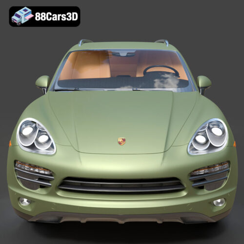 Porsche Cayenne 2010 3D Model
