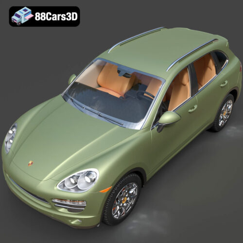 Porsche Cayenne 2010 3D Model