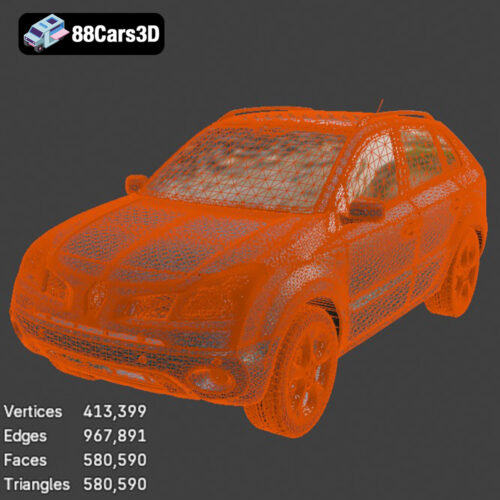Renault Koleos 3D Model