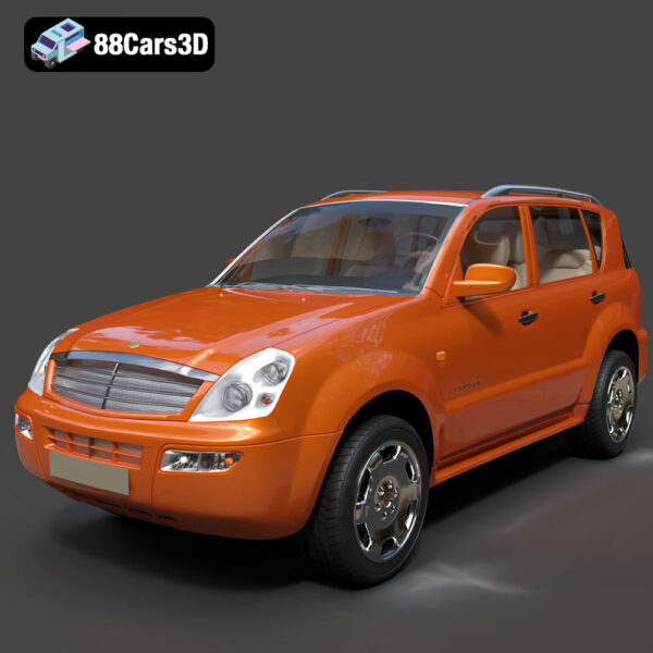 SsangYong Rexton-001 SsangYong Rexton 3D Model