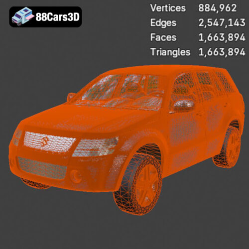 Suzuki Grand Vitara 3D Model