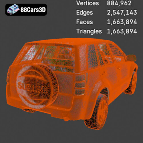 Suzuki Grand Vitara 3D Model