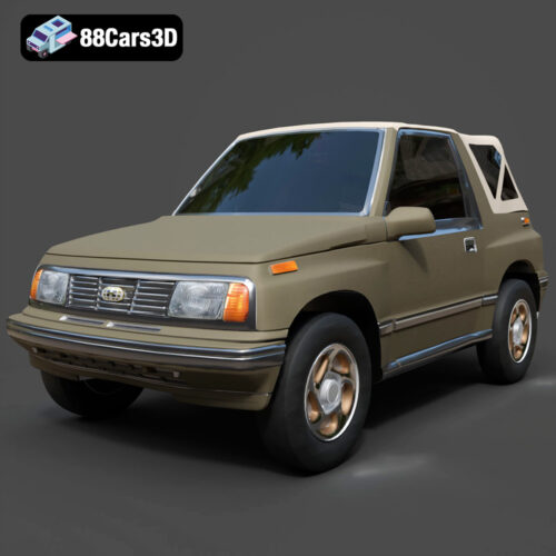 Suzuki Vitara Canvas Top (Geo Tracker Cabrio) 3D Model
