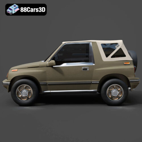 Suzuki Vitara Canvas Top (Geo Tracker Cabrio) 3D Model