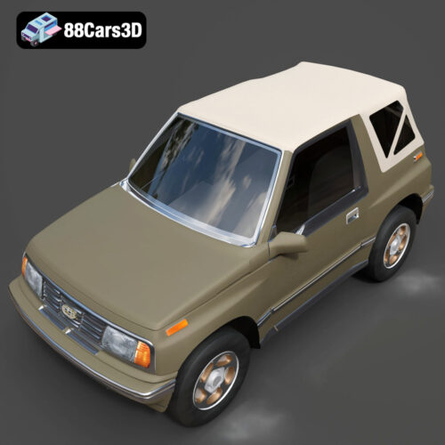 Suzuki Vitara Canvas Top (Geo Tracker Cabrio) 3D Model