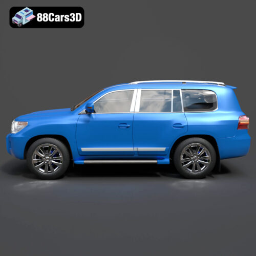 Toyota Land Cruiser 200 2013 3D Model