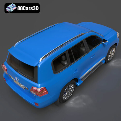 Toyota Land Cruiser 200 2013 3D Model