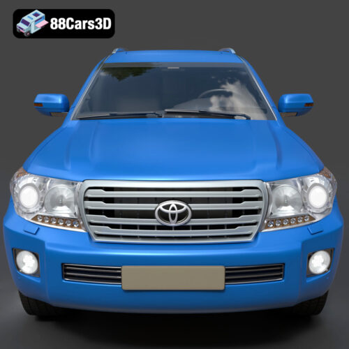 Toyota Land Cruiser 200 2013 3D Model