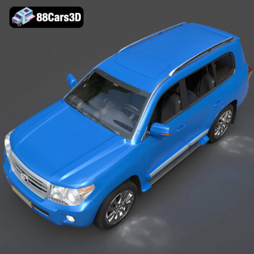 Toyota Land Cruiser 200 2013 3D Model