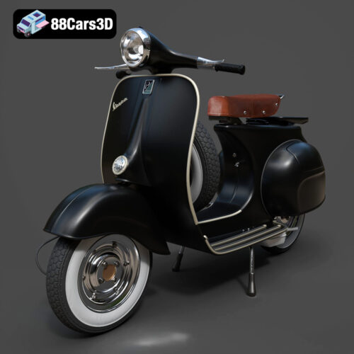 Vespa Standard 3D Model