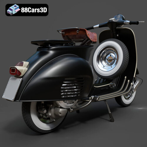 Vespa Standard 3D Model