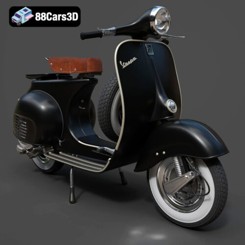 Vespa Standard 3D Model