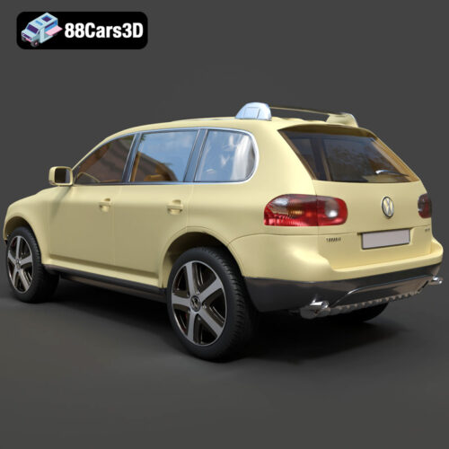 VolksWagen Touareg Avto-003 Volkswagen Touareg Avto 3D Model 3D Printable STL