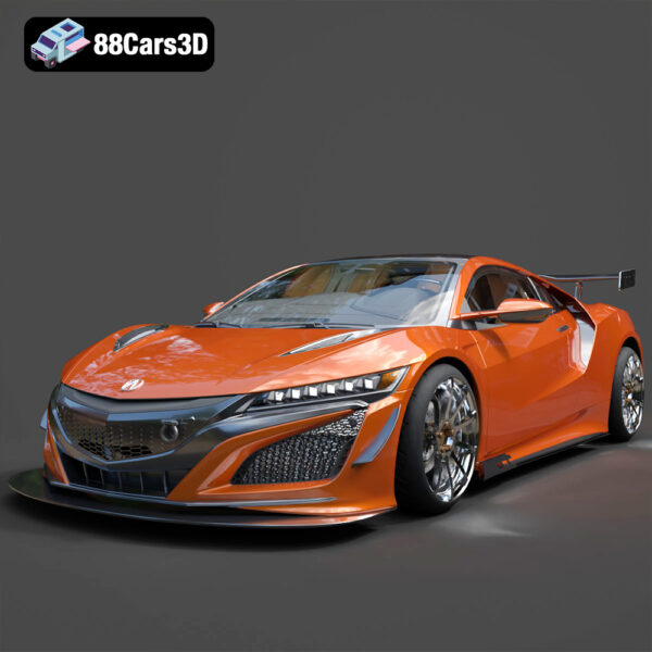 Acura NSX 2017 3D Model3D Printable STL