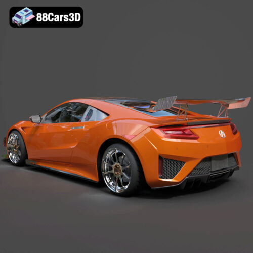 Acura NSX 2017 3D Model3D Printable STL