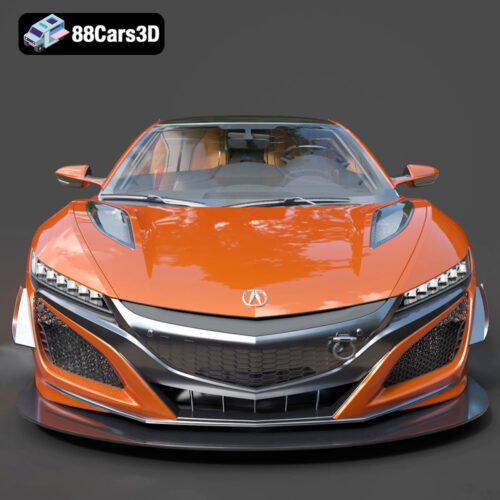 Acura NSX 2017 3D Model3D Printable STL