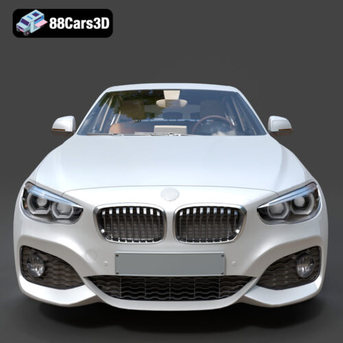 BMW_1_Series_5-Door-2016-005 German Luxury & Performance Bundle - High-End 3D Vehicle Collection3D Printable STL