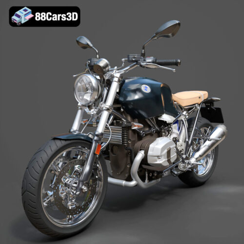 BMW R nineT Pure 2018 3D Model