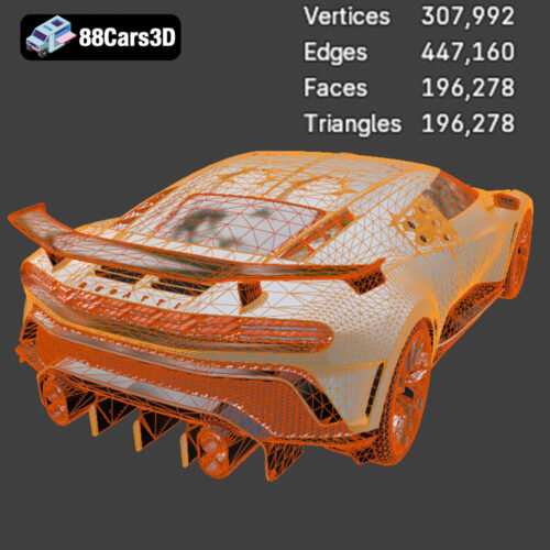 Bugatti Centodieci 2020-008 Bugatti Centodieci 2020 3D Model