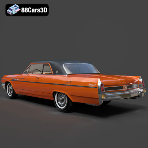 Buick Wildcat Convertible 1963 3D Model