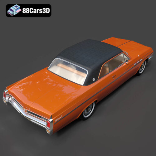Buick Wildcat Convertible 1963 3D Model