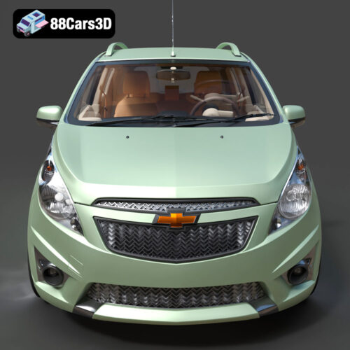 Chevrolet Spark LT 3D Model 3D Printable STL