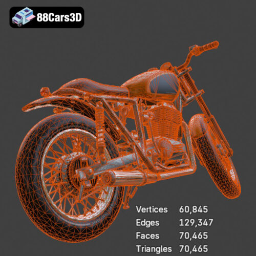 Custom_Motorcycle-008 Custom_Motorcycle 3D Model