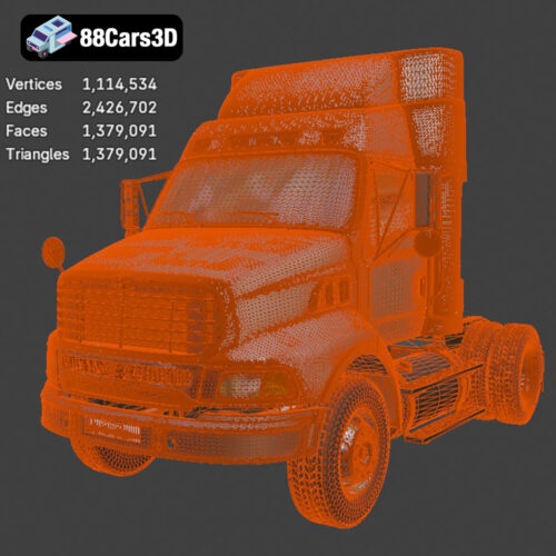 Ford Sterling A9500 Tractor Truck 2006 3D Model