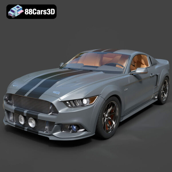 Ford Mustang Eleanor 2015 Custom 3D Model