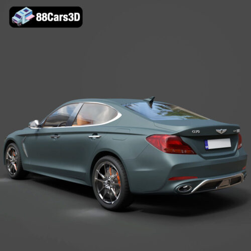 Genesis G70 2018 3D Model 3D Printable STL